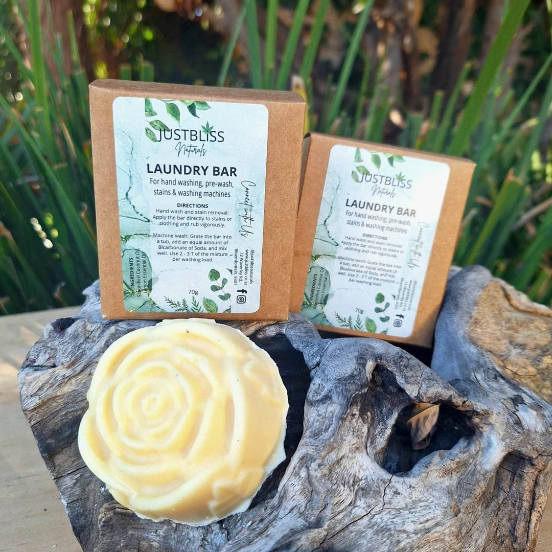 Natural Coconut Laundry Detergent Bar – Eco-Friendly & Powerful Clean - JUSTBLiSS Naturals