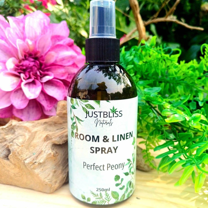 Natural Room & Linen Spray – Plant - Based Aromatherapy Mist in Calming Scents JUSTBLiSS Naturals