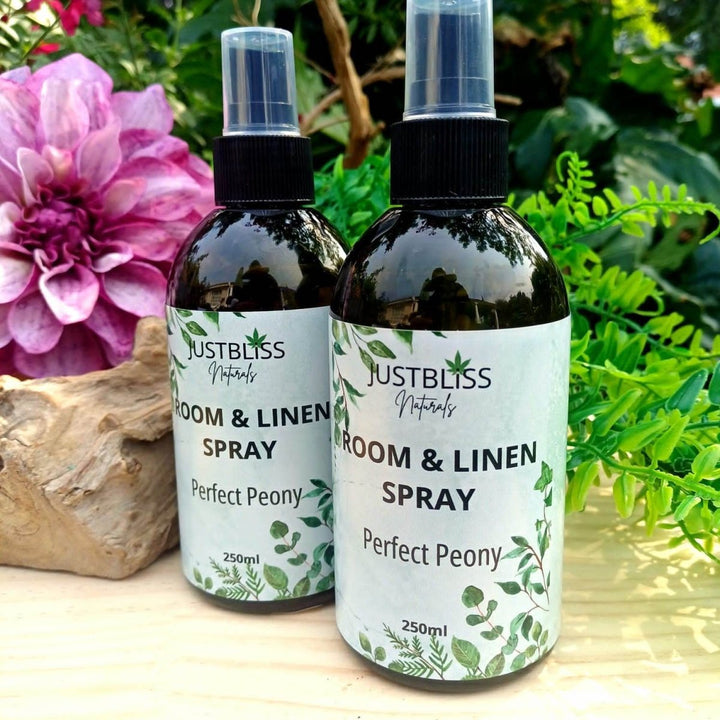 Natural Room & Linen Spray – Plant - Based Aromatherapy Mist in Calming Scents JUSTBLiSS Naturals