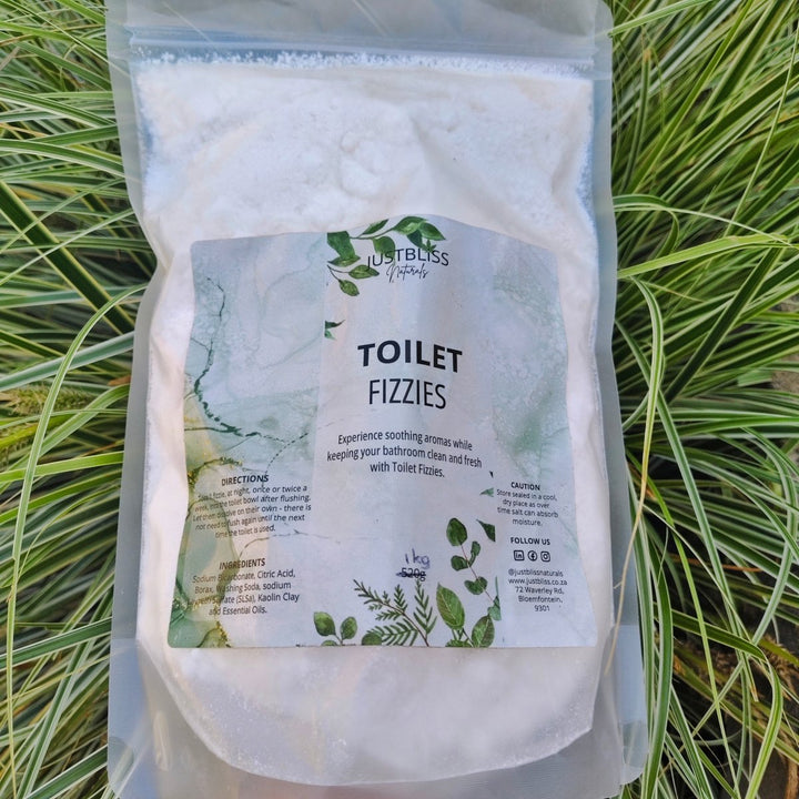 Natural Toilet Fizzies – Eco - Friendly, Chemical - Free Cleaning Tablets JUSTBLiSS Naturals