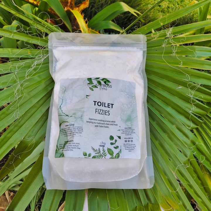 Natural Toilet Fizzies – Eco - Friendly, Chemical - Free Cleaning Tablets JUSTBLiSS Naturals