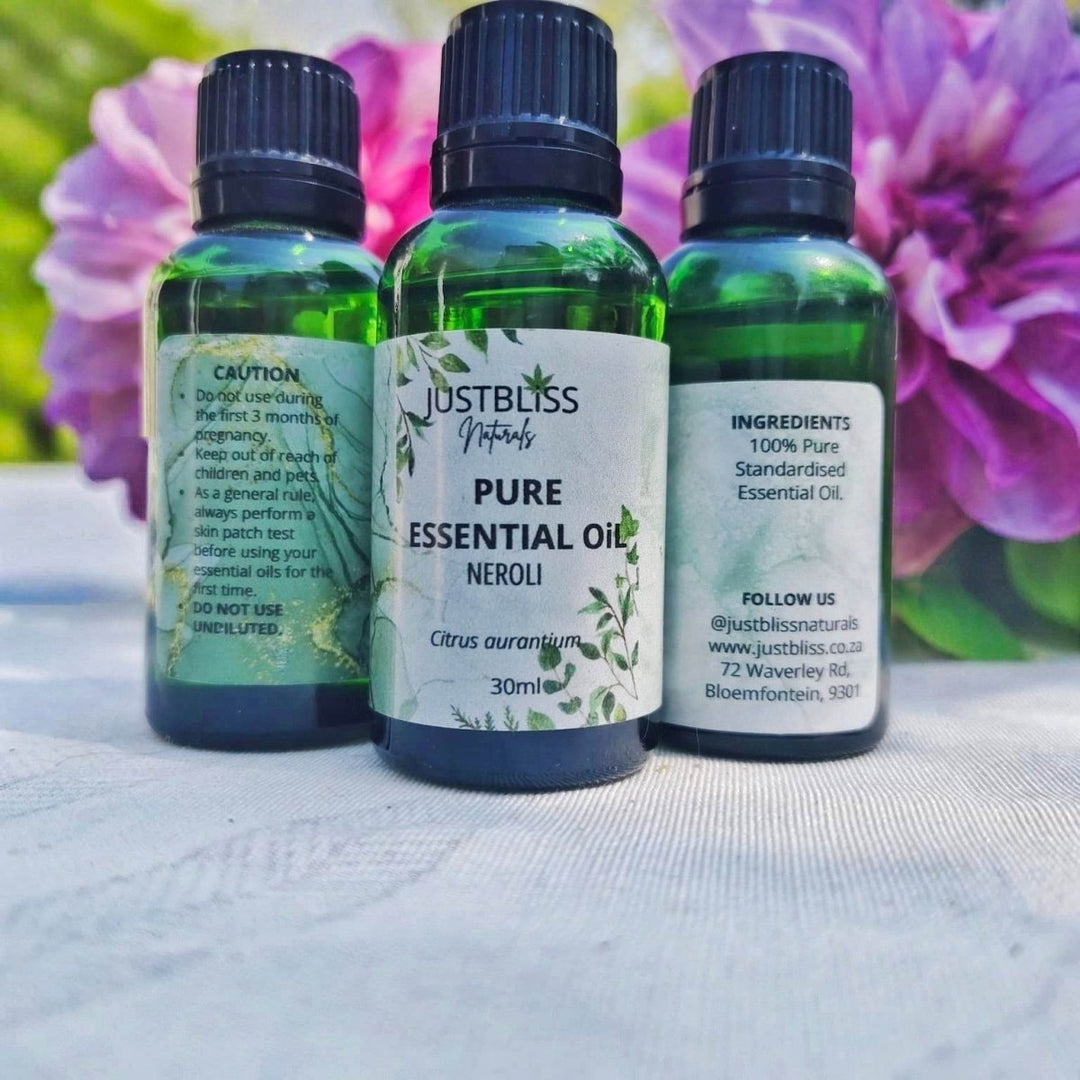 Neroli Essential Oil (Standard) – Pure Calming Floral Aromatherapy JUSTBLiSS Naturals