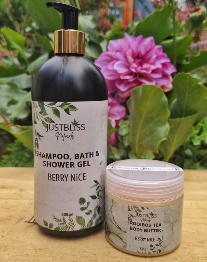 Body Wash & Body Butter Bundle – Plant-Powered Cleanse & Hydration - JUSTBLiSS Naturals