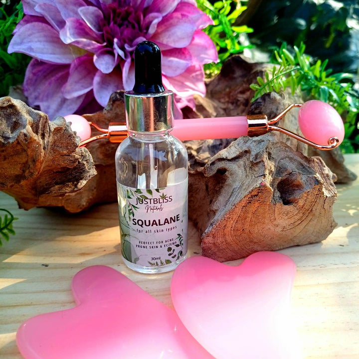 BUNDLES: Jade Roller & Squalane Oil - JUSTBLiSS Naturals