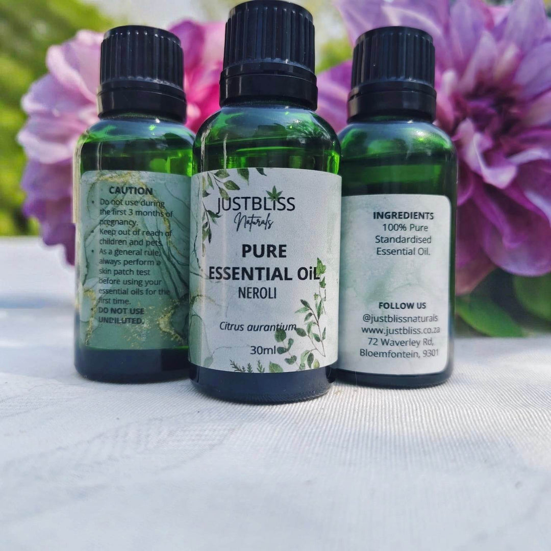 Neroli Essential Oil (Standard) – Uplifting & Calming Aroma - JUSTBLiSS Naturals