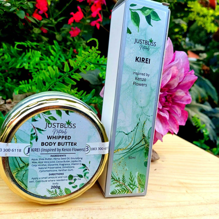 BUNDLES: Kirei Perfume & Whipped Body Butter - JUSTBLiSS Naturals