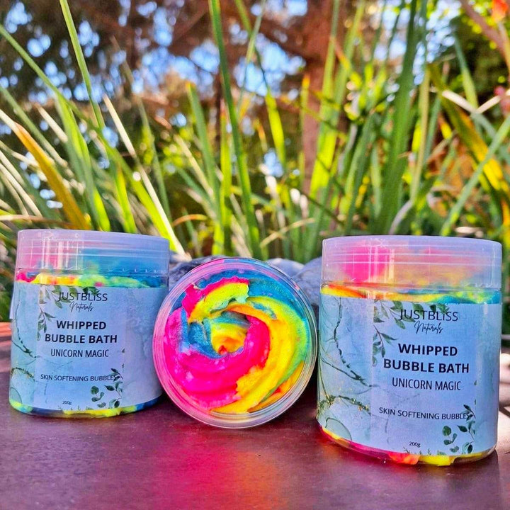 Whipped Bubble Bath – Unicorn Magic | Creamy, Gentle & Fun - JUSTBLiSS Naturals