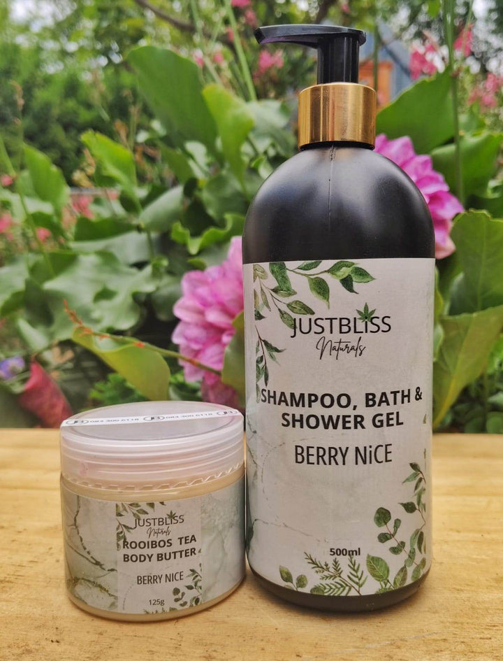 Body Wash & Body Butter Bundle – Plant-Powered Cleanse & Hydration - JUSTBLiSS Naturals