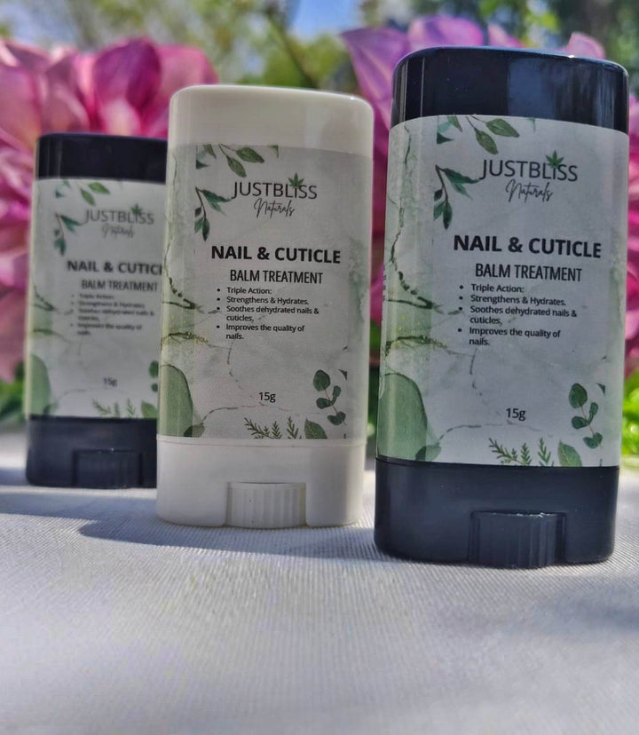 Natural Nail & Cuticle Balm Treatment – Nourish & Strengthen Hands - JUSTBLiSS Naturals