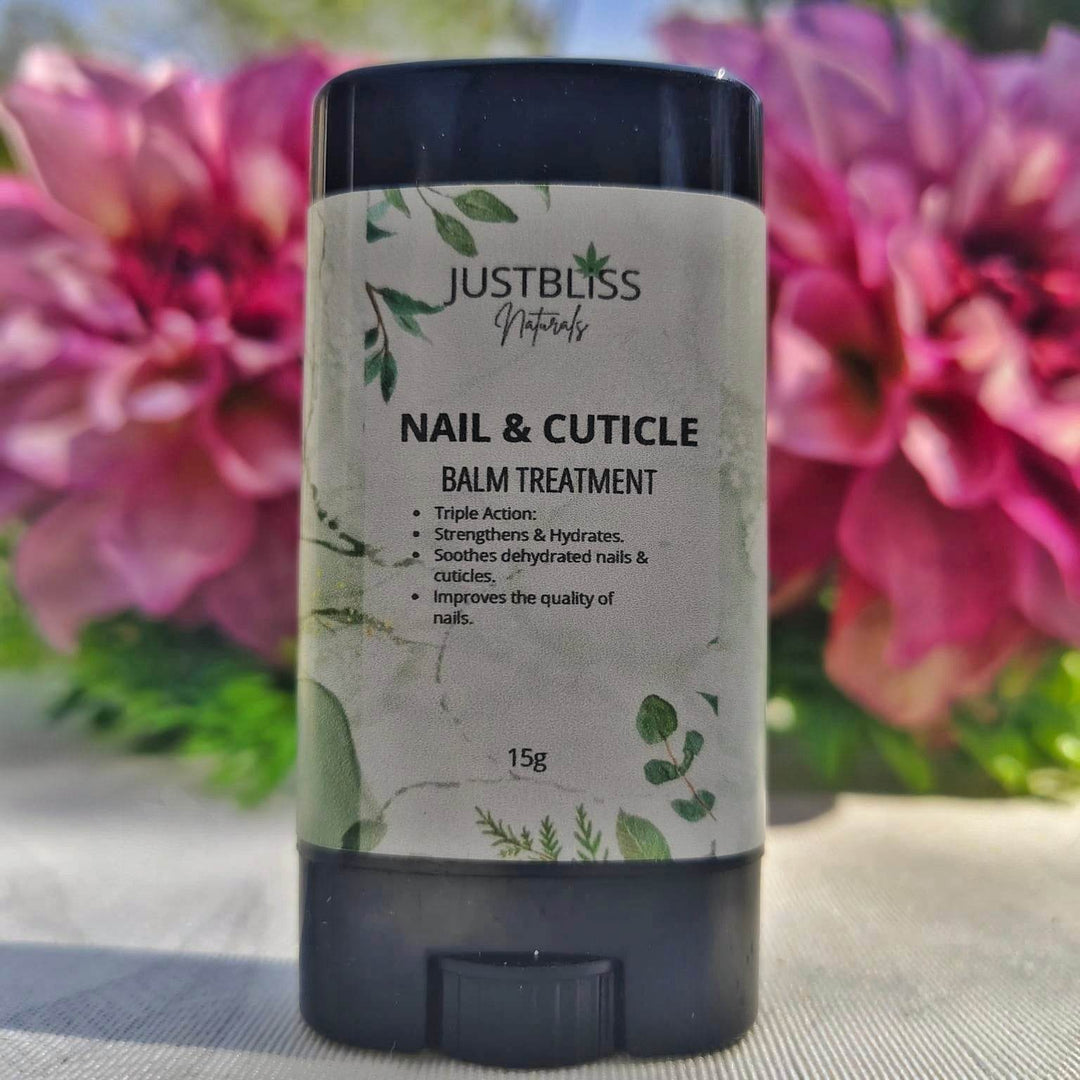 Natural Nail & Cuticle Balm Treatment – Nourish & Strengthen Hands - JUSTBLiSS Naturals