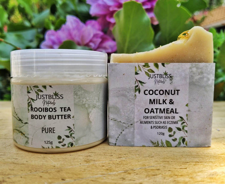 BUNDLES SOAP BAR & BODY BUTTER: Pure 2 - JUSTBLiSS Naturals