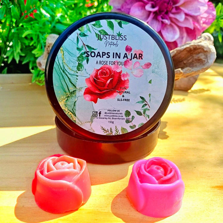Glycerine Soaps in a Jar – Fun Shapes & Scents for Every Occasion - JUSTBLiSS Naturals