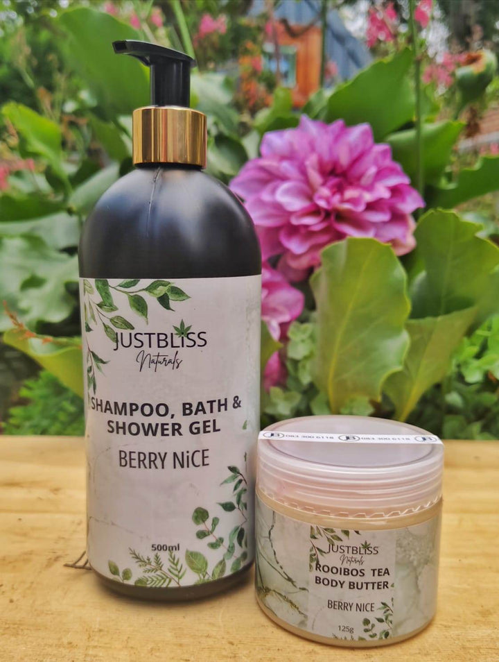 Body Wash & Body Butter Bundle – Plant-Powered Cleanse & Hydration - JUSTBLiSS Naturals