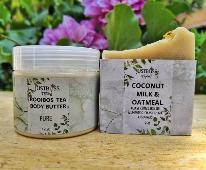 BUNDLES SOAP BAR & BODY BUTTER: Pure 2 - JUSTBLiSS Naturals