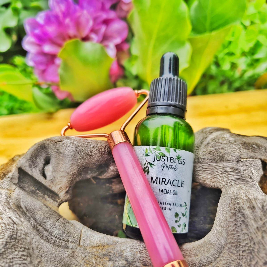 BUNDLES: Jade Roller & Miracle Oil - JUSTBLiSS Naturals
