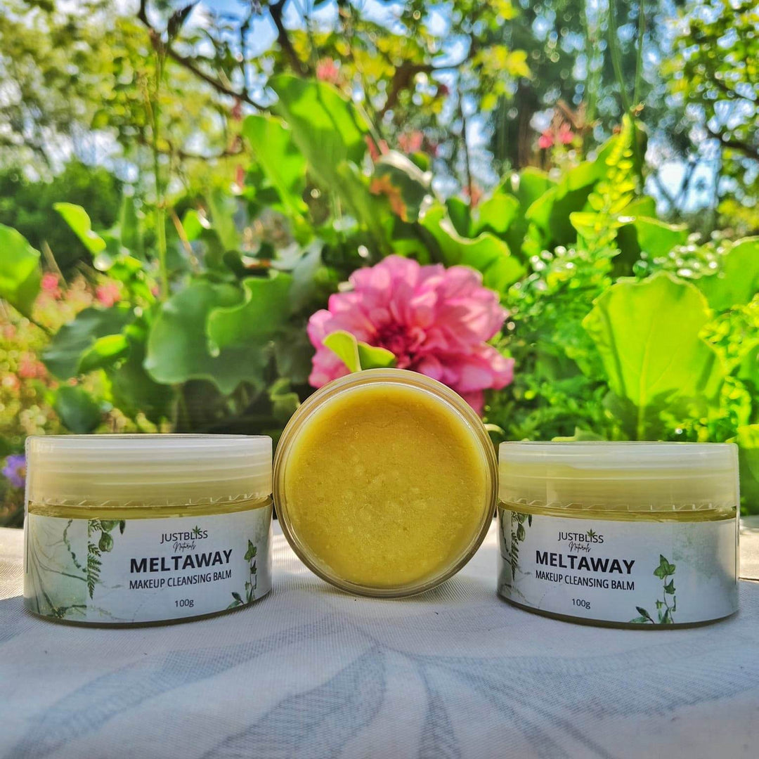 Meltaway Makeup Cleansing Balm – Nourishing Winter Facial Cleanser - JUSTBLiSS Naturals
