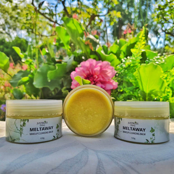 Meltaway Makeup Cleansing Balm – Nourishing Winter Facial Cleanser - JUSTBLiSS Naturals