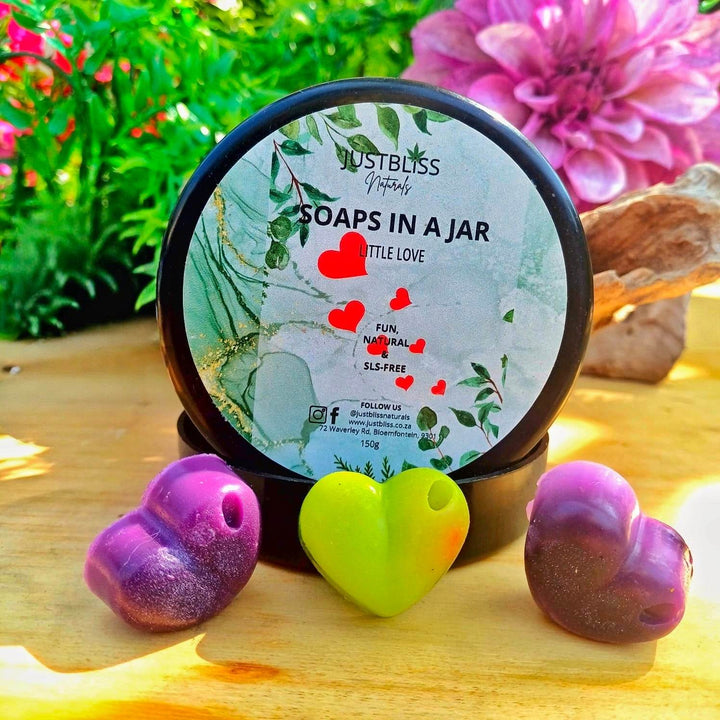 Glycerine Soaps in a Jar – Fun Shapes & Scents for Every Occasion - JUSTBLiSS Naturals