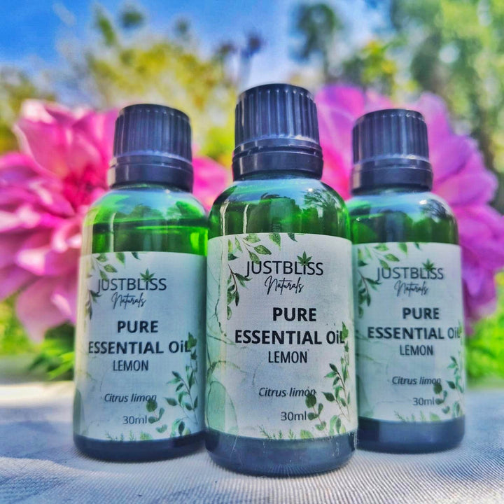Organic Lemon Essential Oil – Uplifting & Purifying Citrus Power - JUSTBLiSS Naturals