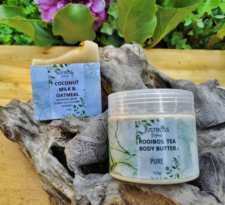 BUNDLES SOAP BAR & BODY BUTTER: Pure 2 - JUSTBLiSS Naturals