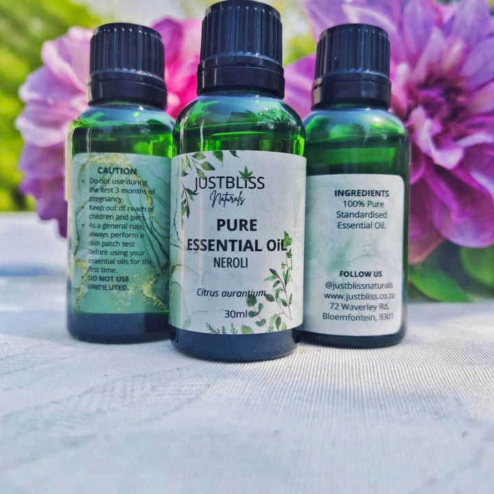 Neroli Essential Oil (Standard) – Uplifting & Calming Aroma - JUSTBLiSS Naturals