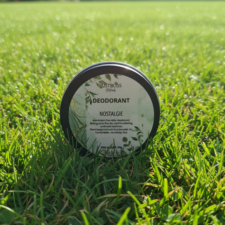 Aluminium-Free Natural Deodorant – Plant-Based Daily Freshness - Travel Size 30g