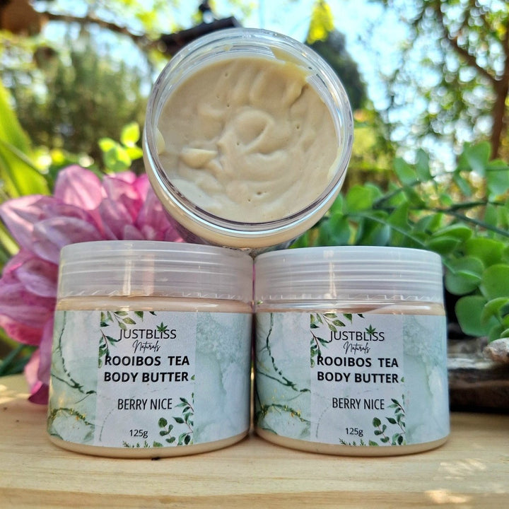 Rooibos Tea Body Butter – Deep Hydration & Antioxidant Care JUSTBLiSS Naturals
