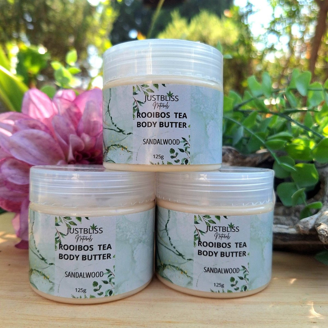 Rooibos Tea Body Butter – Deep Hydration & Antioxidant Care JUSTBLiSS Naturals