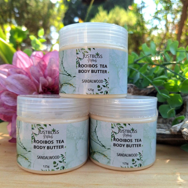 Rooibos Tea Body Butter – Deep Hydration & Antioxidant Care JUSTBLiSS Naturals