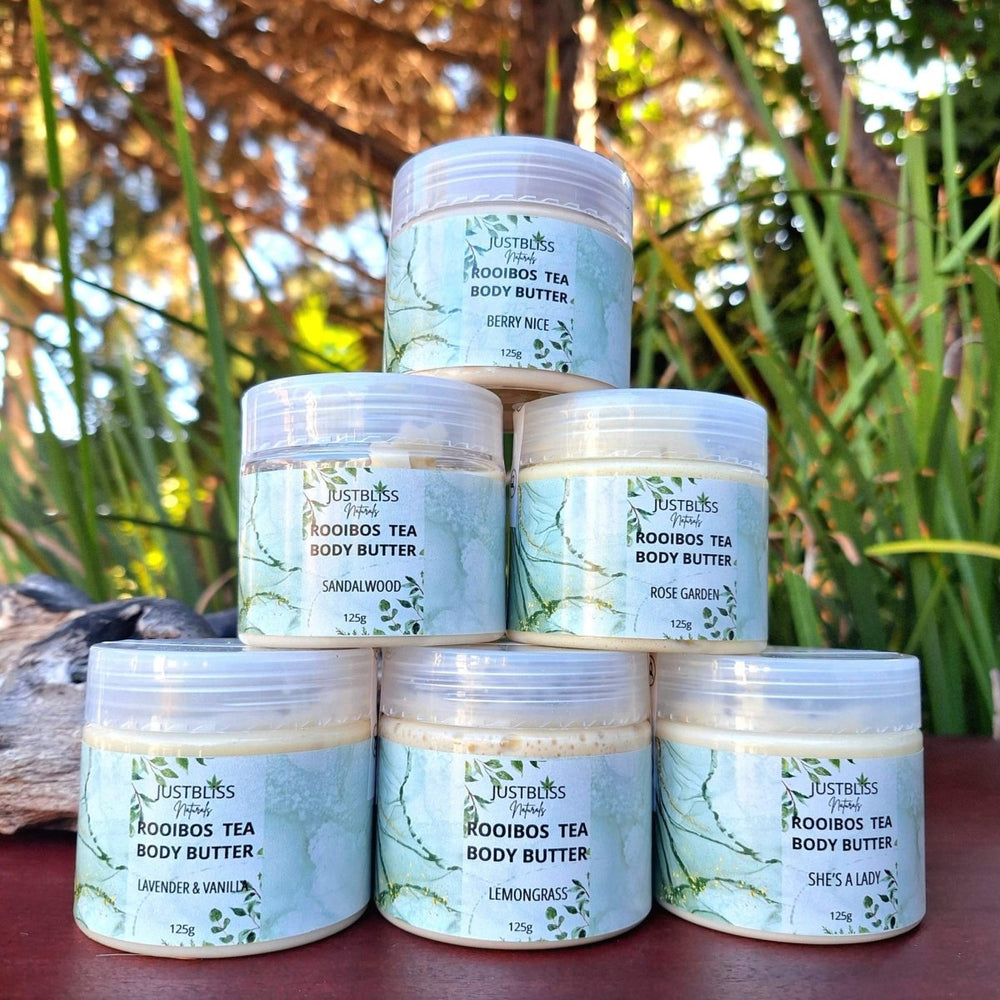 Rooibos Tea BODY BUTTER: Hydrate & Nourish Your Skin - JUSTBLiSS Naturals