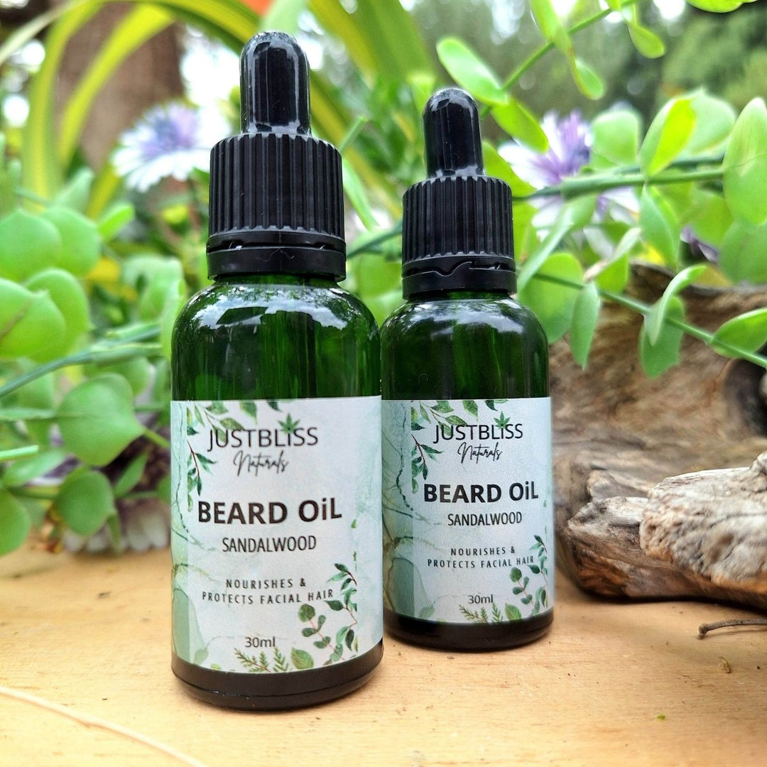 Sandalwood Beard Oil – Nourishing & Natural Care by JUSTBLiSS JUSTBLiSS Naturals