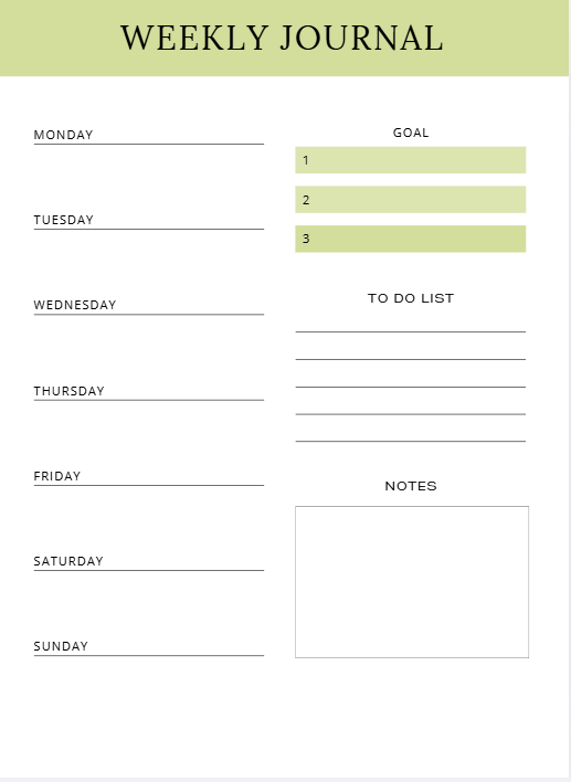 Self - Care Planner – 48 - Page Printable Beauty & Wellness Organizer PDF JUSTBLiSS Naturals