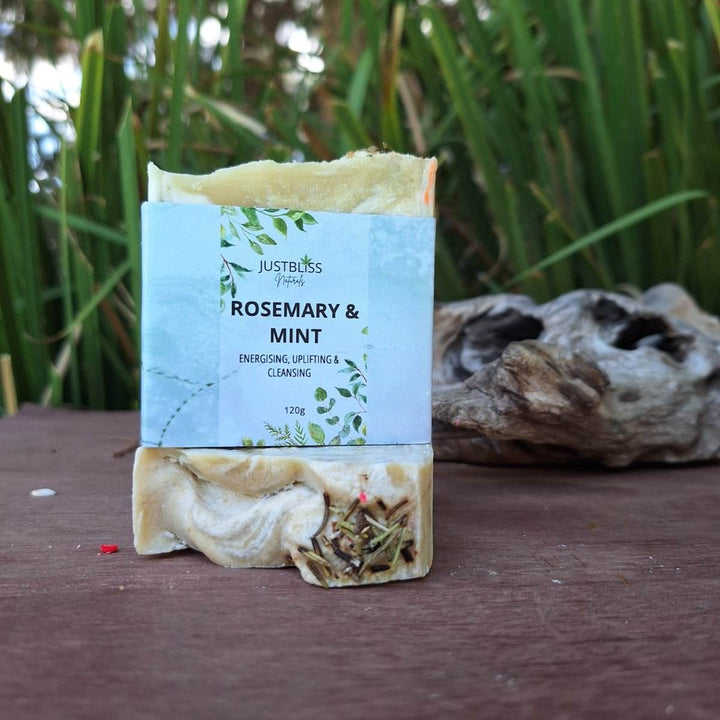 SOAP BAR: Rosemary & Mint - JUSTBLiSS Naturals