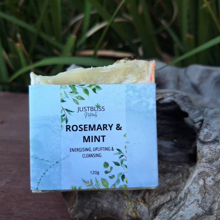 SOAP BAR: Rosemary & Mint - JUSTBLiSS Naturals