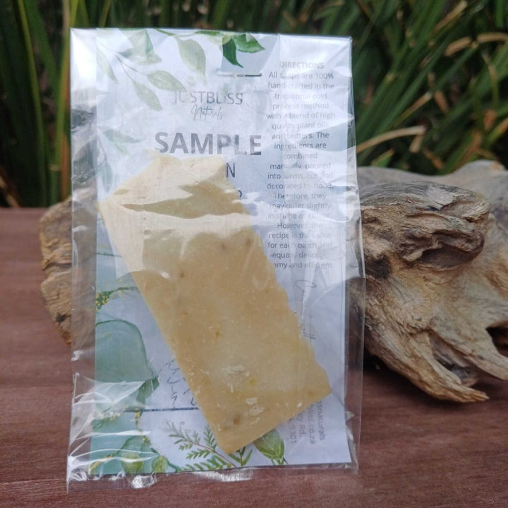 SOAP BAR: Sample - JUSTBLiSS Naturals