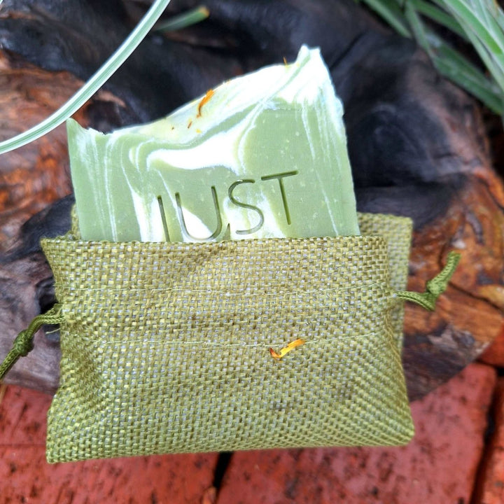 SOAP SAVER - All Natural Hemp Bag (Exfoliation) - JUSTBLiSS Naturals