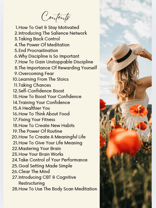 Transform Your Life Printable Guide – Motivation, Focus & Personal Growth PDF JUSTBLiSS Naturals