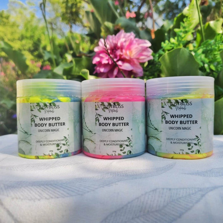 Whipped Body Butter – Deeply Hydrating Natural Moisturizer (200g) JUSTBLiSS Naturals