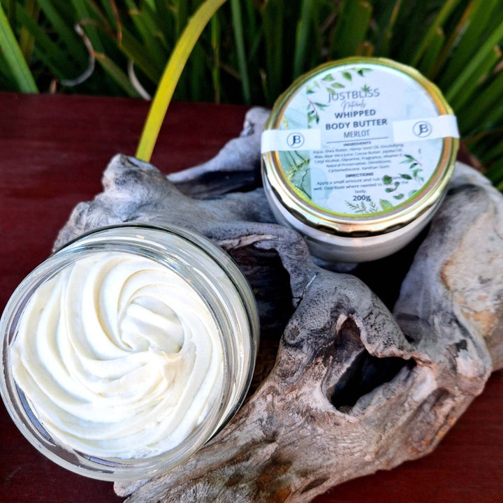 WHIPPED BODY BUTTER: Luxury for your Skin (200g) - JUSTBLiSS Naturals