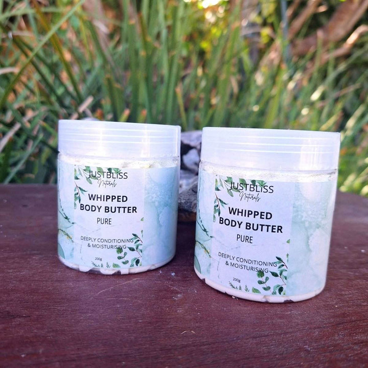 WHIPPED BODY BUTTER: Luxury for your Skin (200g) - JUSTBLiSS Naturals
