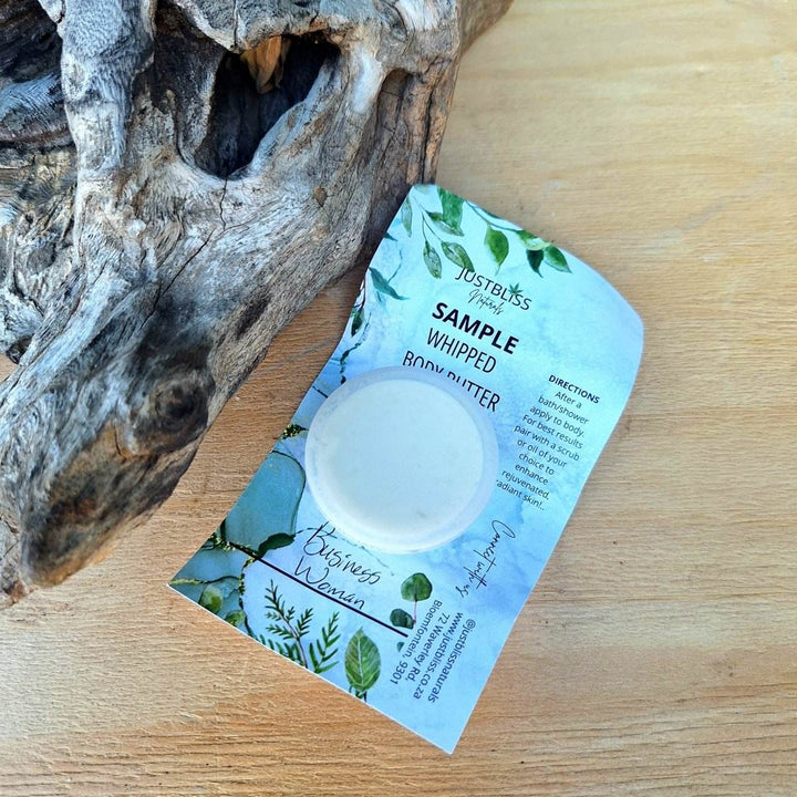 Whipped Body Butter Sample – Deeply Moisturizing 15ml - JUSTBLiSS Naturals