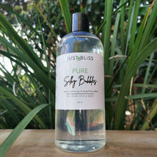 Load image into Gallery viewer, JUSTBLISS: SILKY BUBBLES / LIQUID SOAP: pure (500ml)
