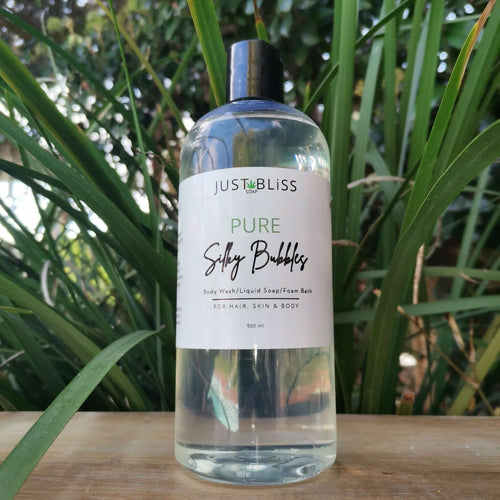 SILKY BUBBLES / LIQUID SOAP: pure (500ml)