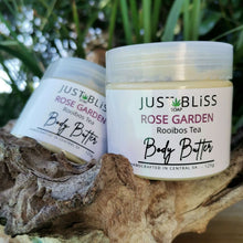 Load image into Gallery viewer, Rooibos Tea BODY BUTTER: rose garden (geranium)
