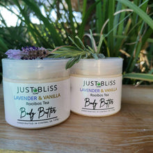 Load image into Gallery viewer, Rooibos Tea BODY BUTTER: lavender and vanilla

