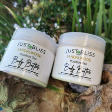 Load image into Gallery viewer, JUSTBLISS: Rooibos Tea BODY BUTTER: sandalwood
