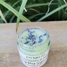 Load image into Gallery viewer, JUSTBLISS: foaming body scrub: rosemary and mint
