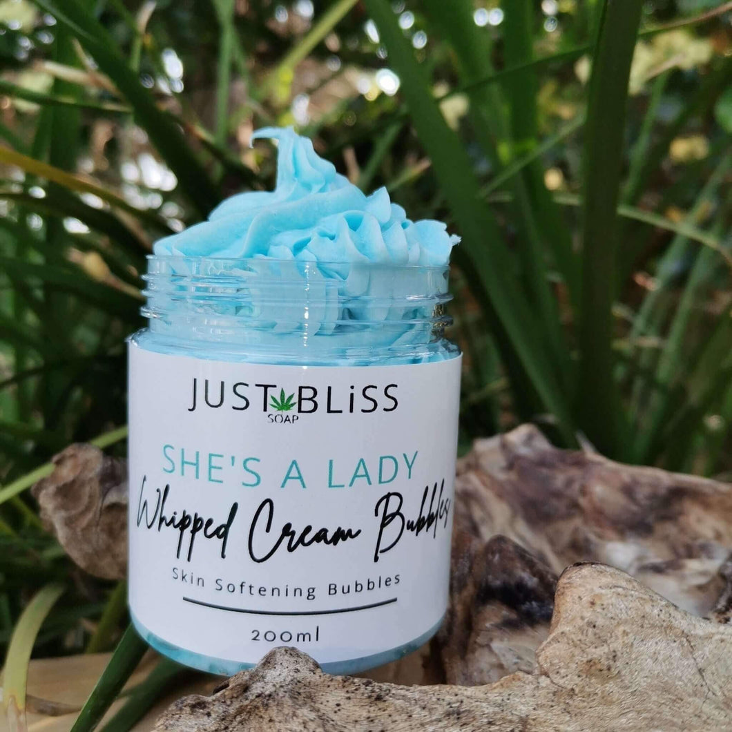 WHIPPED BODY BUTTER: she's a lady (200g)