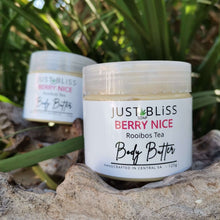 Load image into Gallery viewer, JUSTBLISS: Rooibos Tea BODY BUTTER: berry nice
