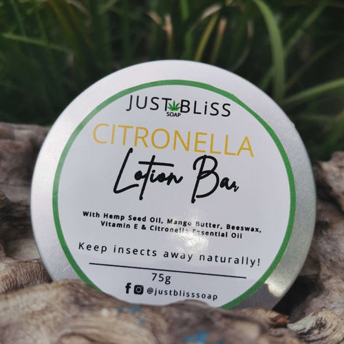 JUSTBLISS: LOTION BAR: citronella